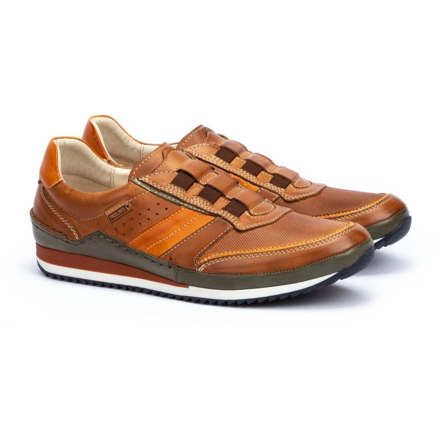 Men's Pikolinos LIVERPOOL Sneakers Brown | NZ R3291Q5